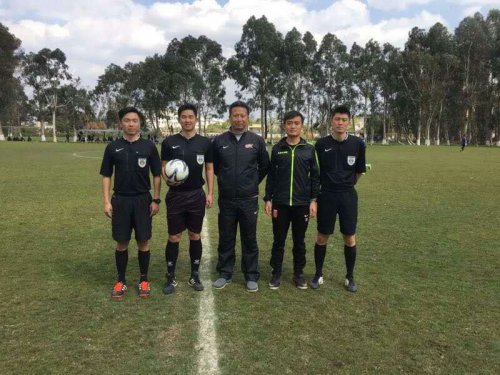 吴忧老师被选拔为中国足球乙级联赛裁判员