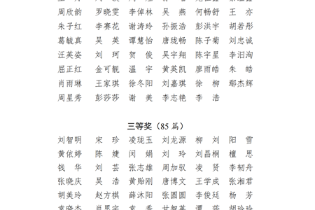 湖南师范大学附属中学2026年寒假教科研论文评比光荣榜