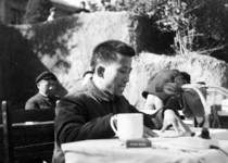 请老工人作学雷锋